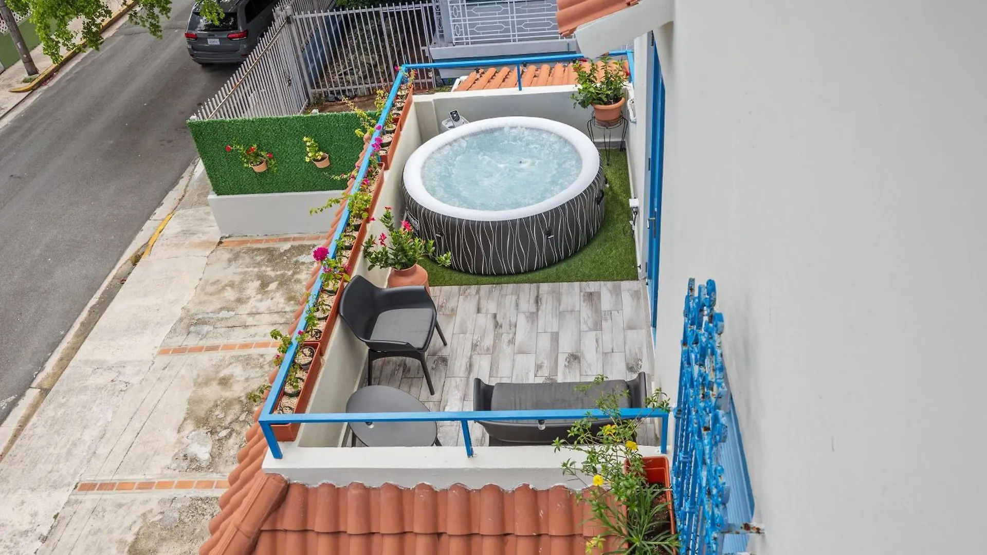 Lejlighed City-View Private Balcony Studio With Hot Tub Mm5 San Juan Puerto Rico